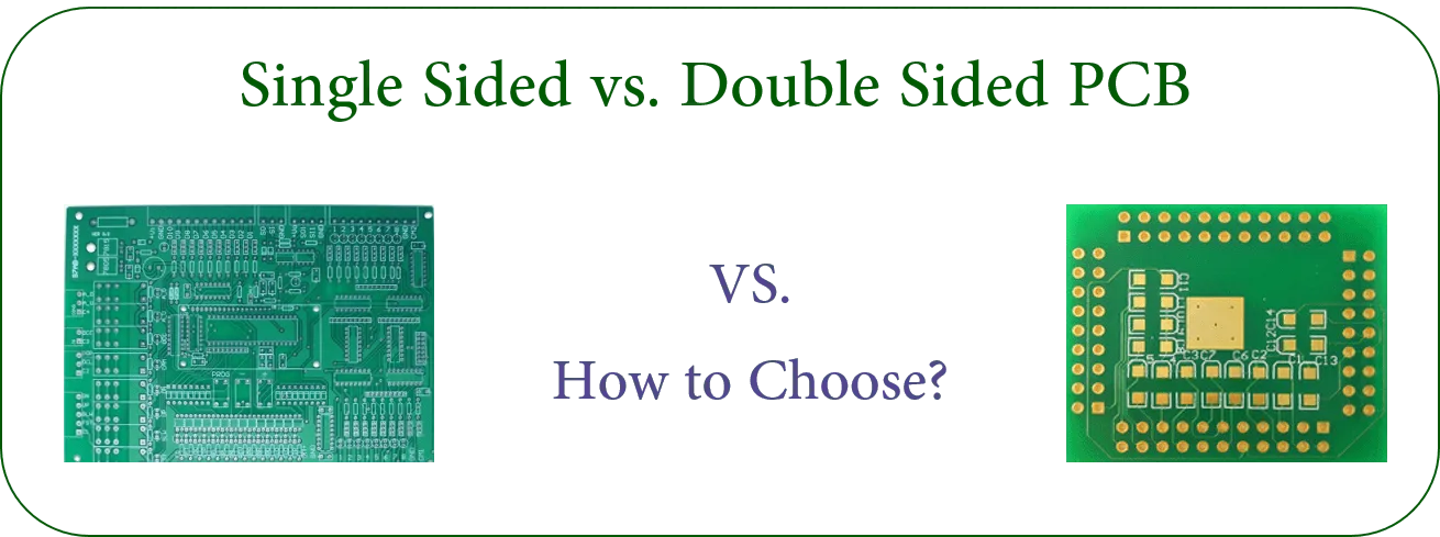 single-layer PCB vs.double-sided PCB