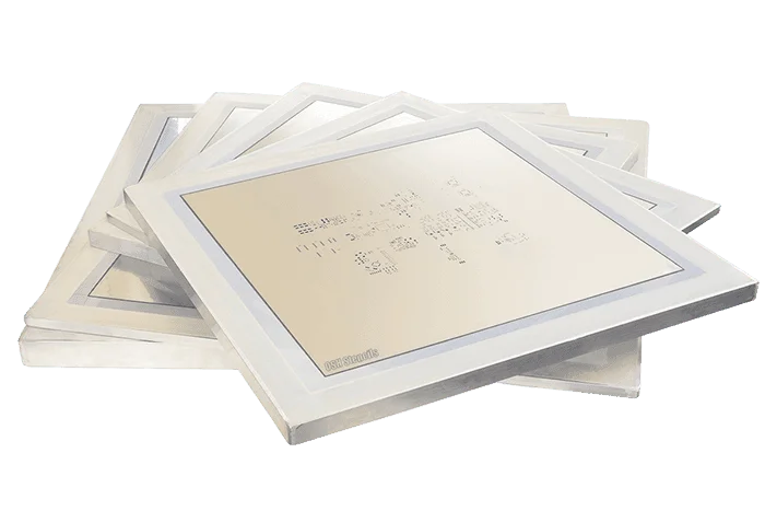 Laser-cut PCB SMT solder paste stencils by JHYPCB