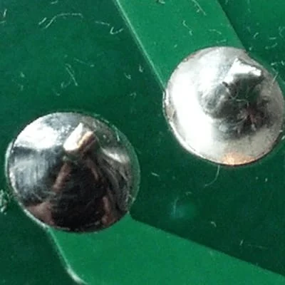 Goodl through-hole solder joint